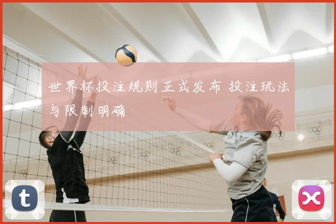 世界杯投注规则正式发布 投注玩法与限制明确