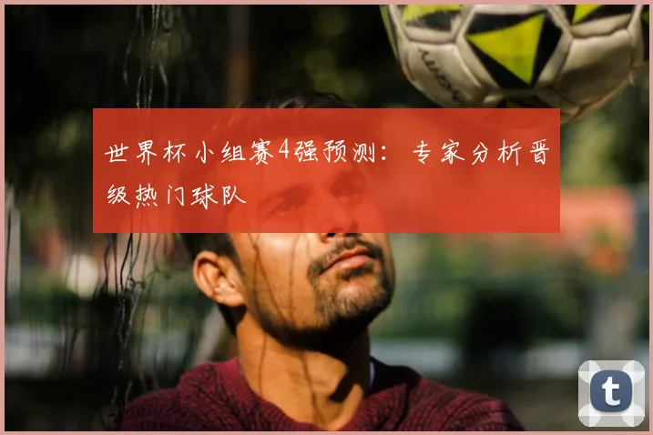 世界杯小组赛4强预测：专家分析晋级热门球队