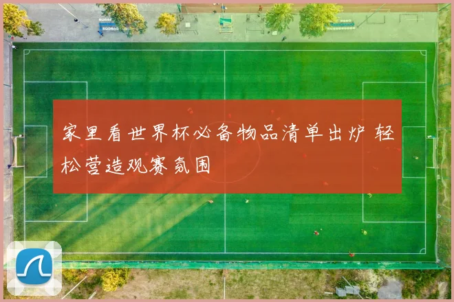 家里看世界杯必备物品清单出炉 轻松营造观赛氛围