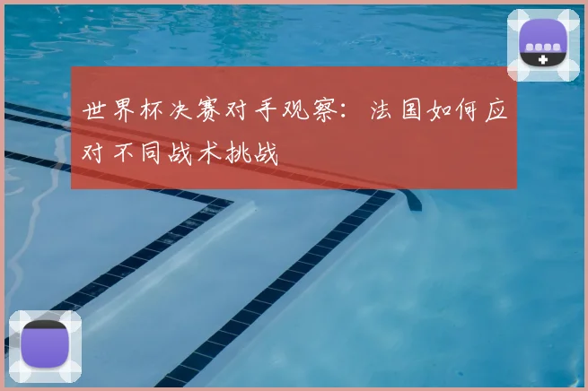 世界杯决赛对手观察：法国如何应对不同战术挑战