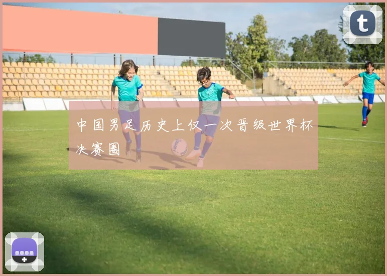 中国男足历史上仅一次晋级世界杯决赛圈